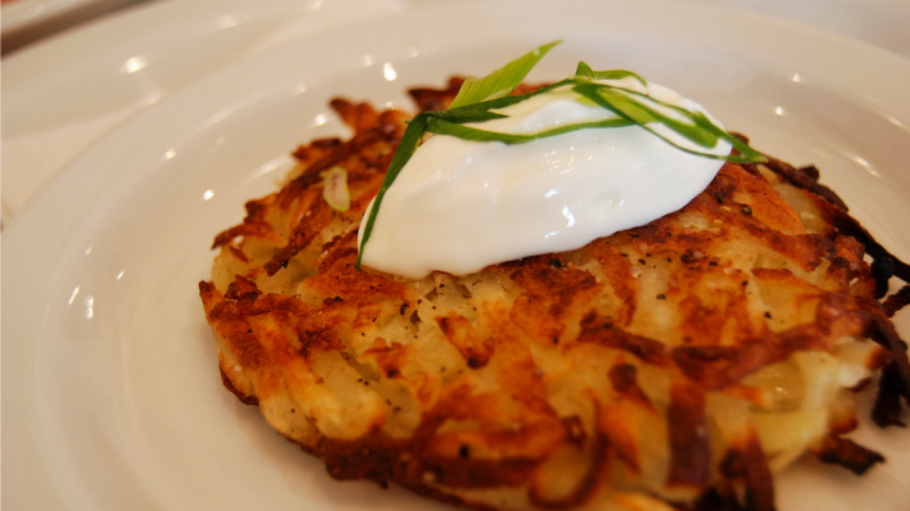 Jazz Up Frozen Hash Browns By Transforming Them Into Crab Cakes 