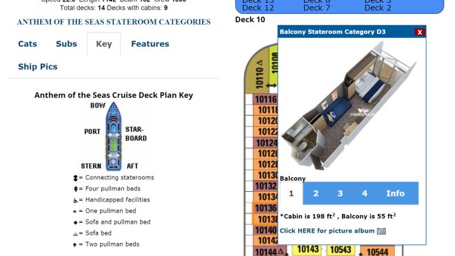 Cruisedeckplans Helps You Choose The Best Cabin For Your Cruise