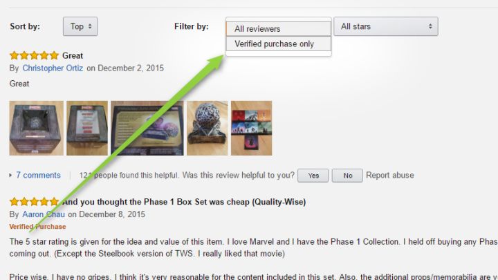 Filter Amazon Reviews By Verified Purchase For More Honest Criticism