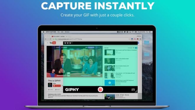 Giphy Capture For Mac OS X Lets You Make GIFs Of Anything On Your Desktop