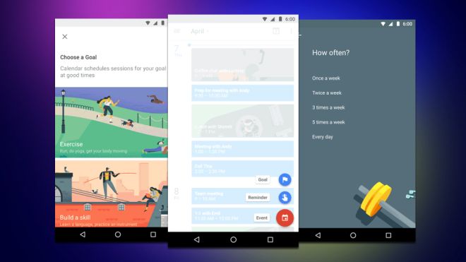 Google Calendar Now Automatically Finds Time In Your Schedule For Your Goals