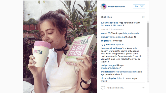 Instagram’s Viral Weight Loss Teas Are Just Laxatives
