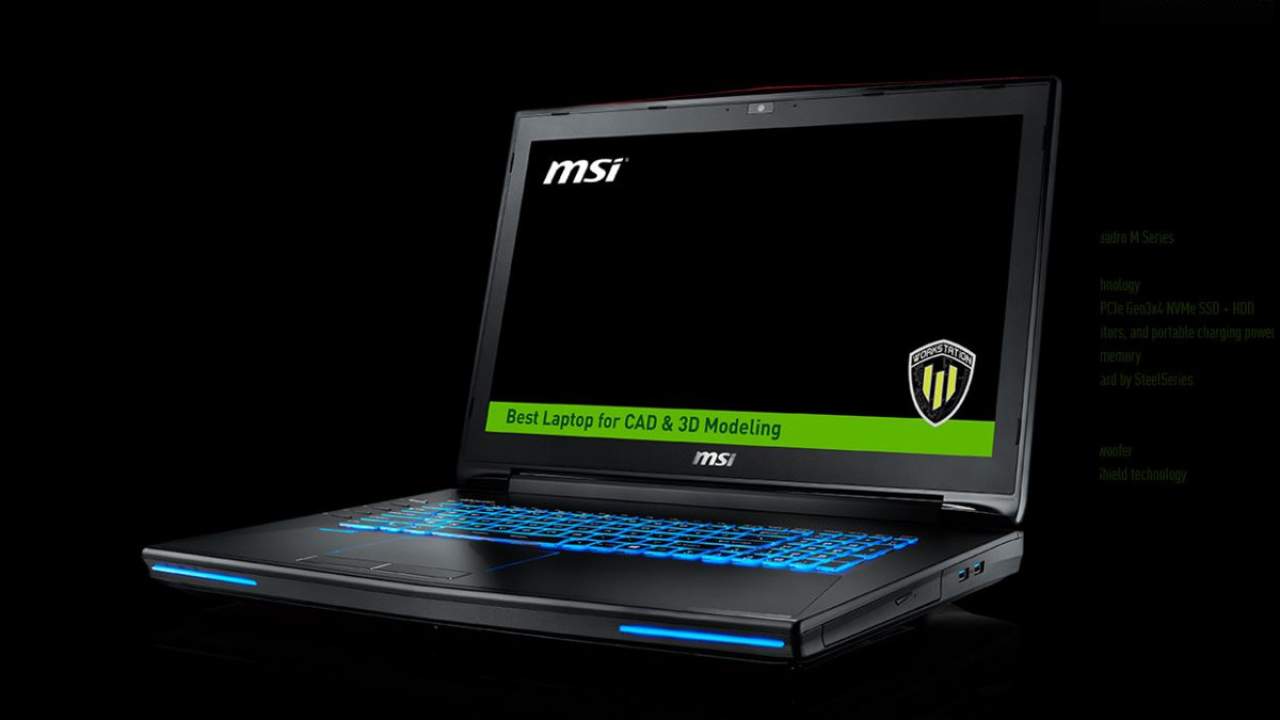 MSI Outs The World’s First VR-Ready Mobile Workstation