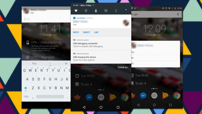 QuickReply Brings Android N-Style Quick Reply To Older Versions Of Android