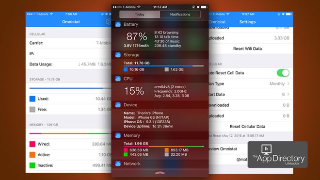 App Directory: The Best System Monitor For iPhone
