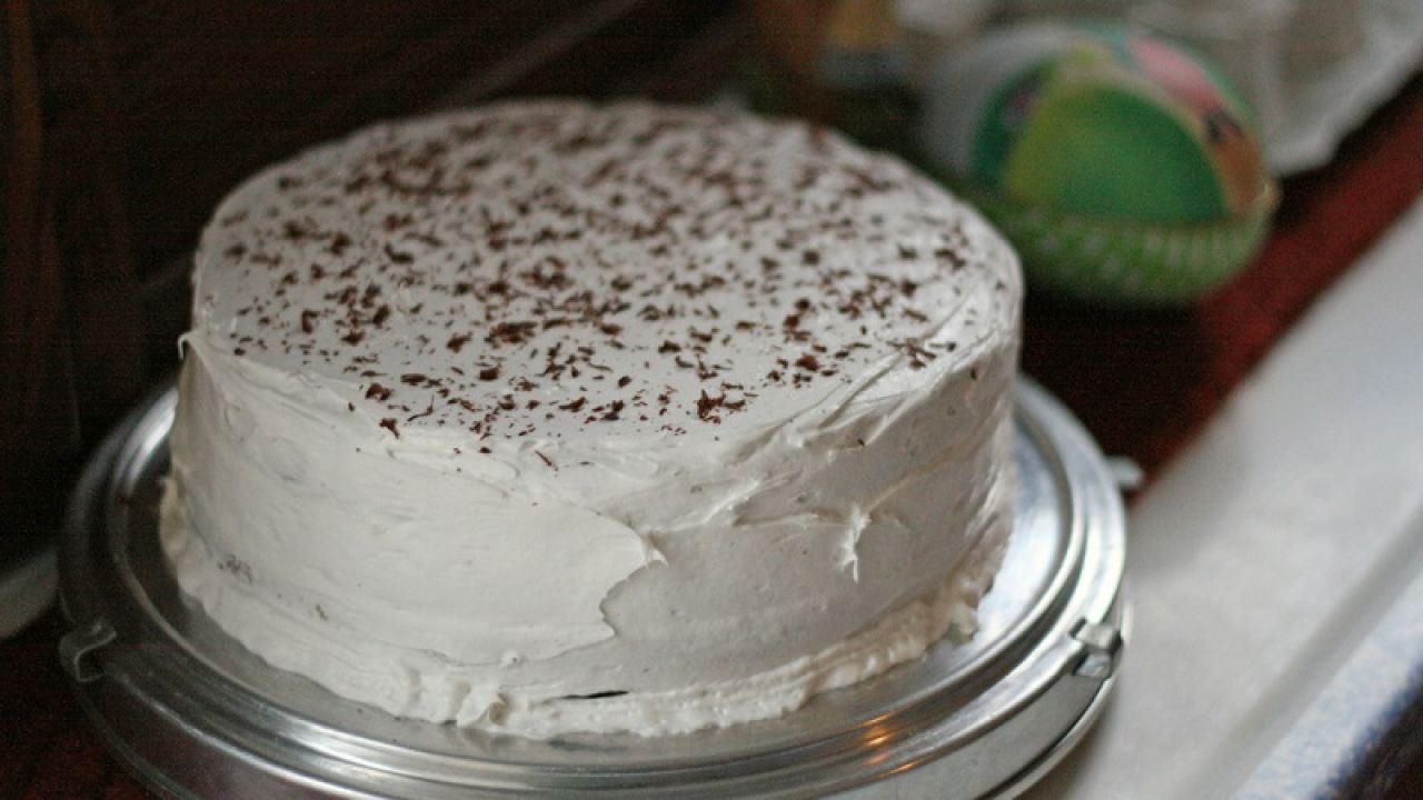Make Frosting A Cake Easier By Chilling It In The Refrigerator Beforehand