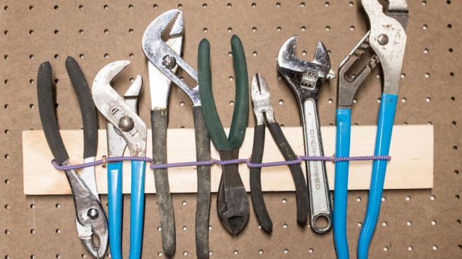 This DIY Elastic Tool Holder Keeps Everything You Need Close At Hand