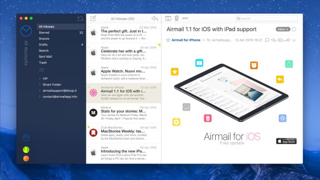 Airmail 3 For Mac Adds Smart Folders And Send Later