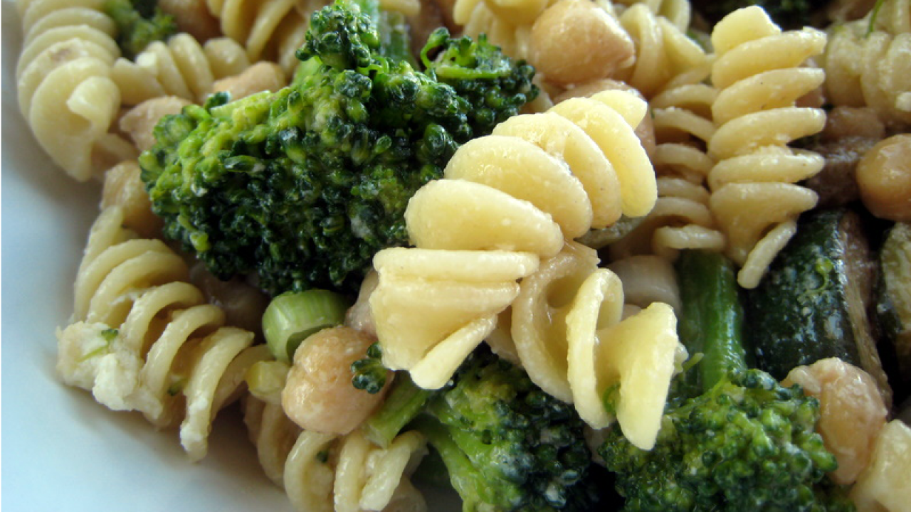 Use Tahini Instead Of Mayo For Creamier, Delicious Pasta Salad