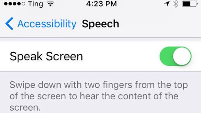 Make Your iPhone Read Anything Out Loud With One Quick Swipe
