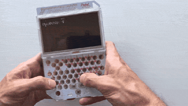 The PocketC.H.I.P. Is The Handheld Linux Machine I’ve Been Looking For