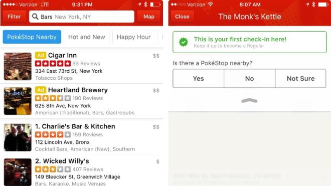 Yelp Makes Planning Pokemon GO Adventures Easier With a PokeStop Filter 