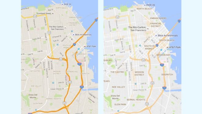 Google Maps Debuts A Clean New Look And ‘Areas Of Interest’ Feature