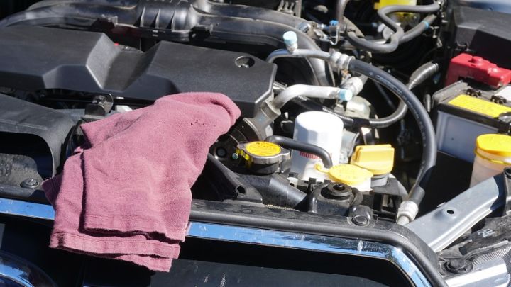 Why You Should Always Keep A Rag In Your Car
