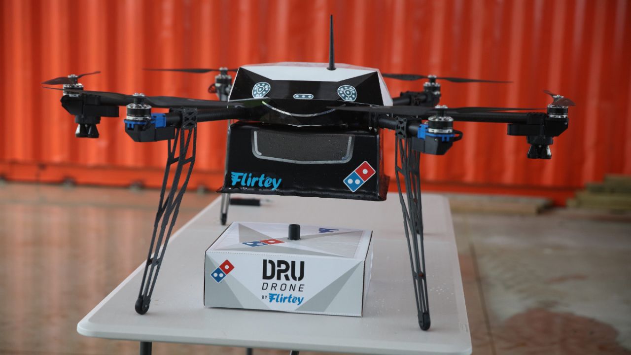 Domino’s Pizza Is Working On Delivery Drones