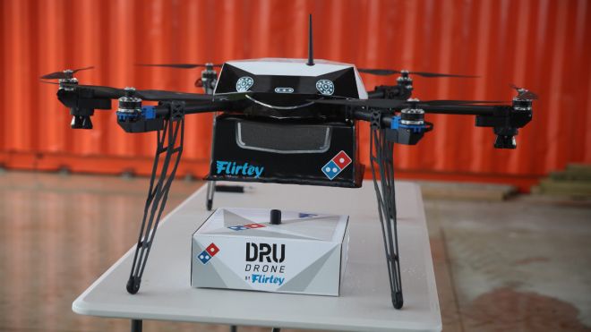Domino’s Pizza Is Working On Delivery Drones