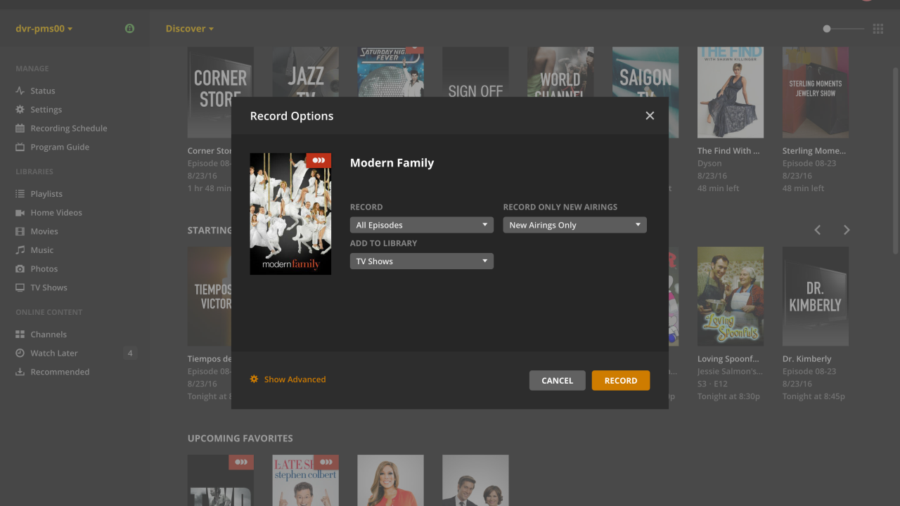 Plex Can Now Be Your DVR, Record Over-The-Air TV With A Digital Tuner