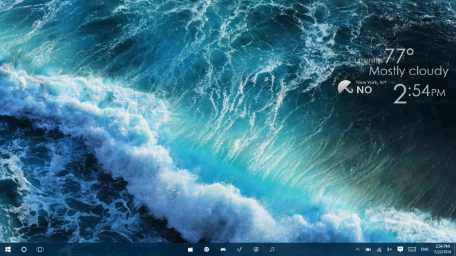 The Crashing Waves Desktop