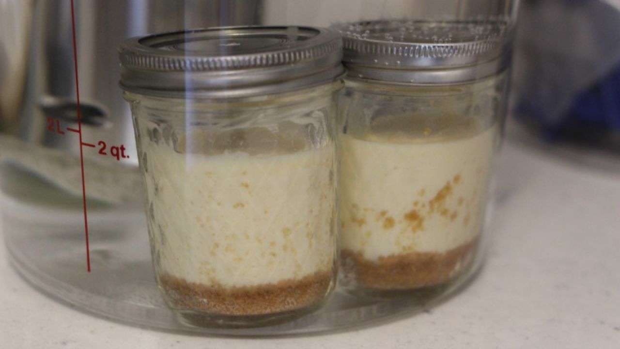 Will It Sous Vide? Creamy Cheesecake Edition