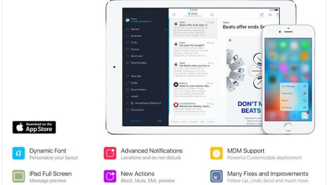 Airmail For iPhone Adds Undo Send And Smart Notifications