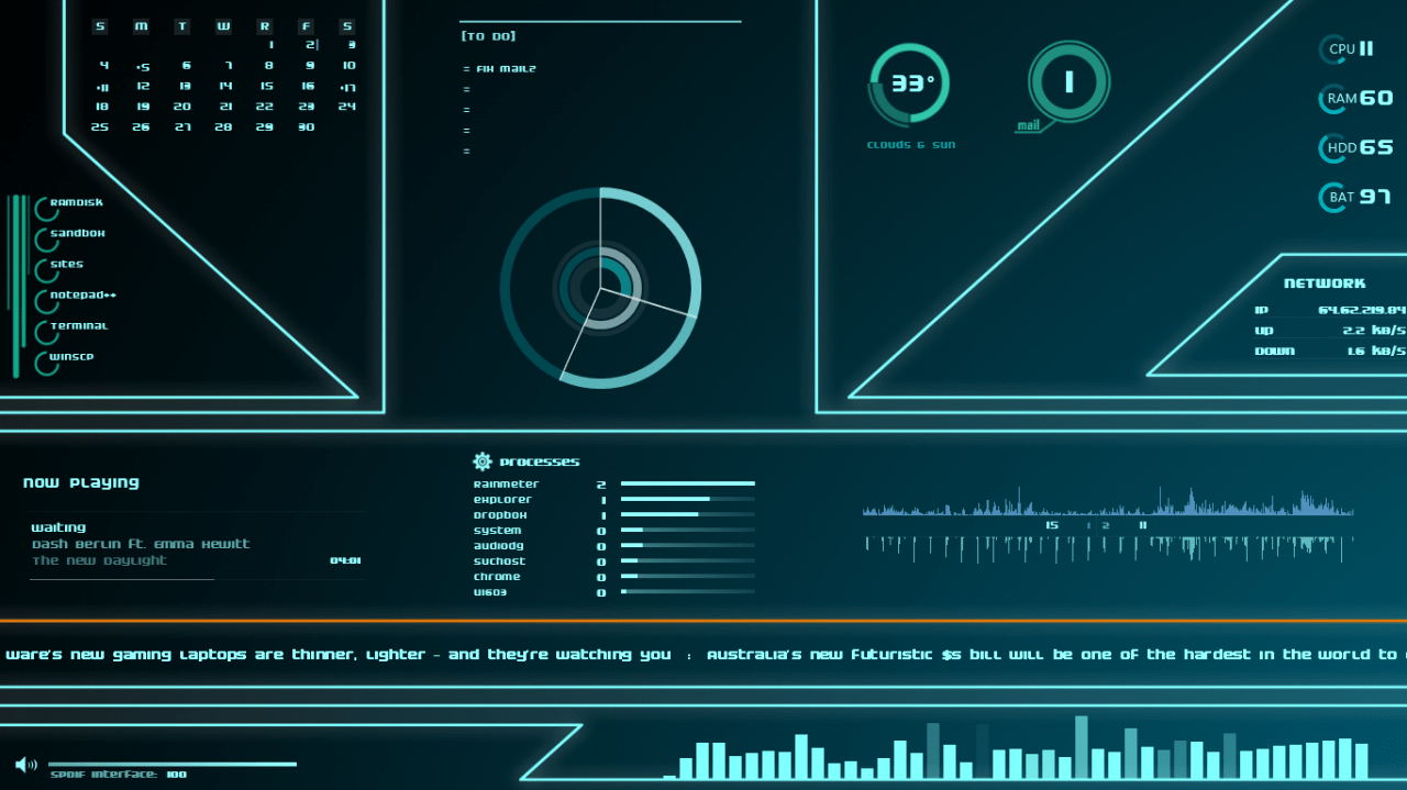 The TRON Desktop