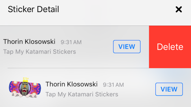 How To Delete An Obnoxious Sticker Someone Sent You In iOS 10