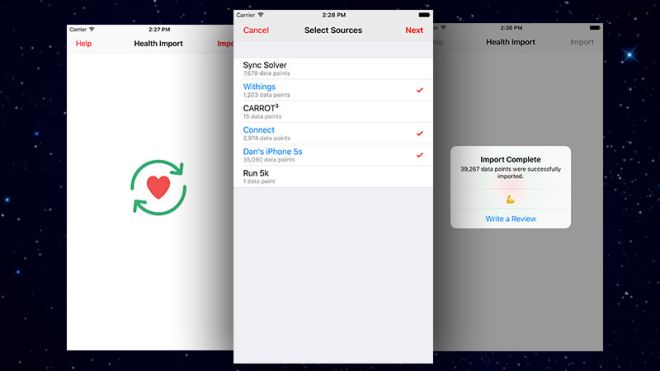 Health Data Importer Gives You Manual Control Over Importing Your Health Data On iPhone