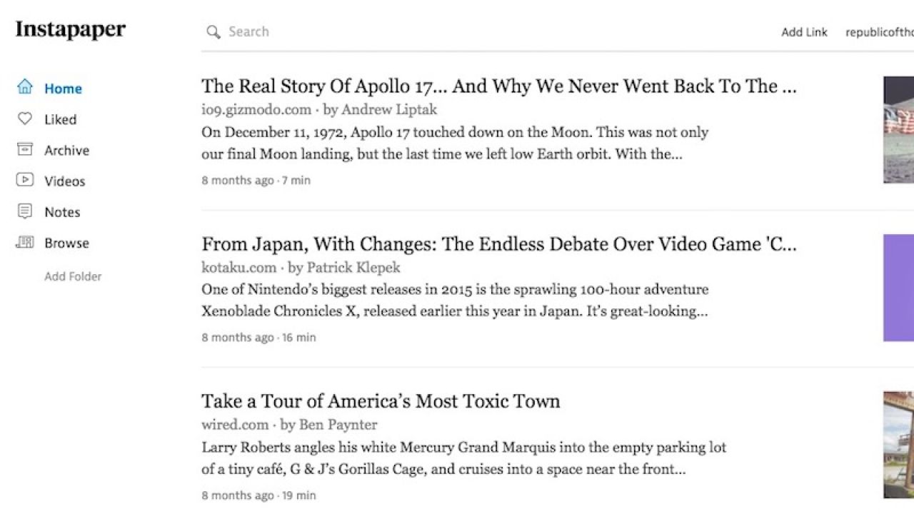 Instapaper Premium Features Are Now Free For Everyone