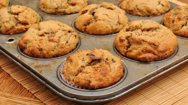Candied Nuts Give Boring Muffin Mix A Decadent Upgrade