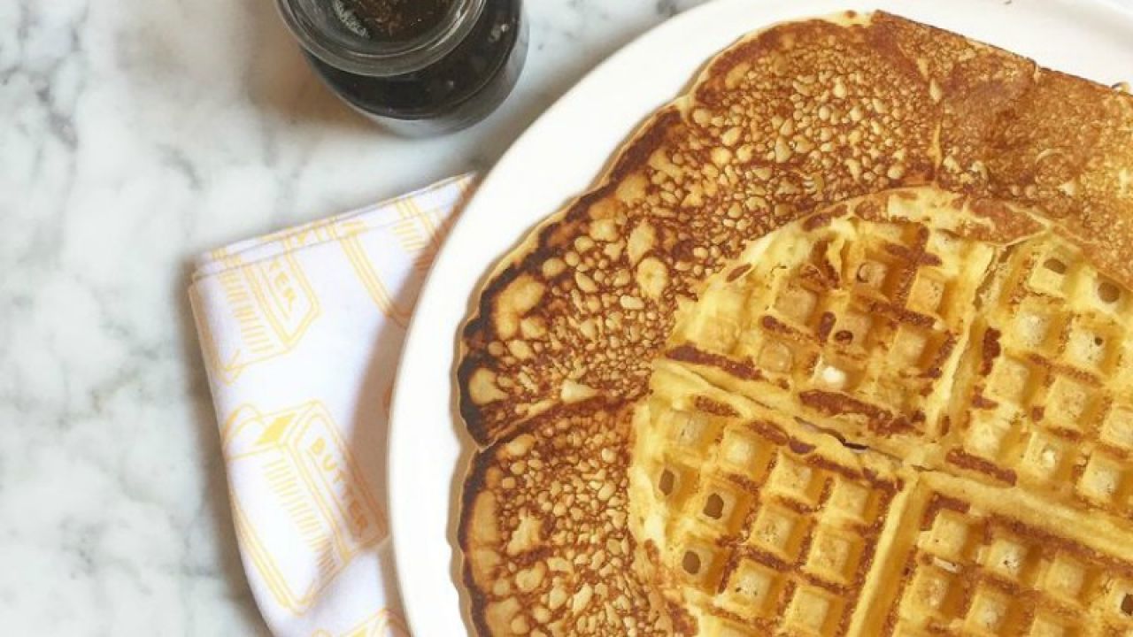 Get The Best Of Both Breakfast Worlds With The PanWaffle