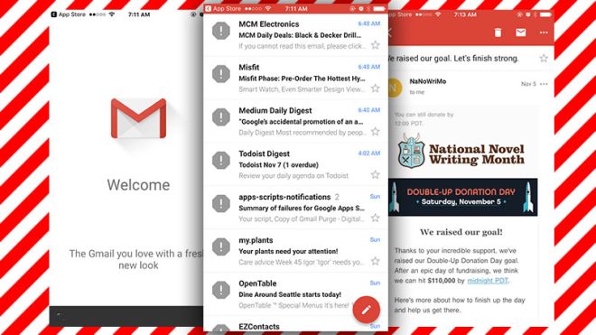 Gmail For iPhone Gets A New Look, Swipe Gestures, Undo Send And Improved Search