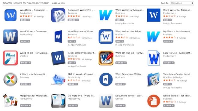 Reminder: The Mac App Store Is Filled With Scammy Apps