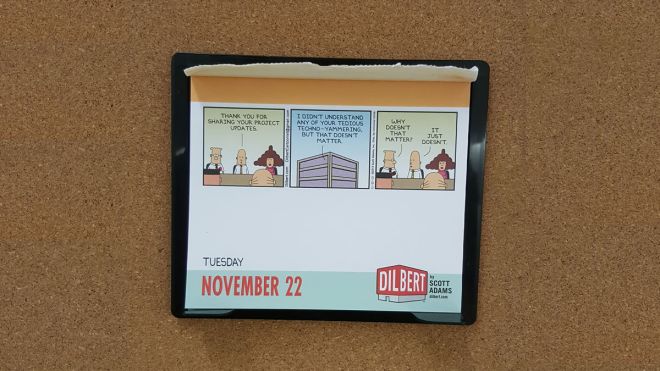I Can’t Believe I Work In A Dilbert Office