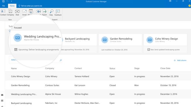 Microsoft Adds Outlook Customer Manager For Small Businesses To Office 365