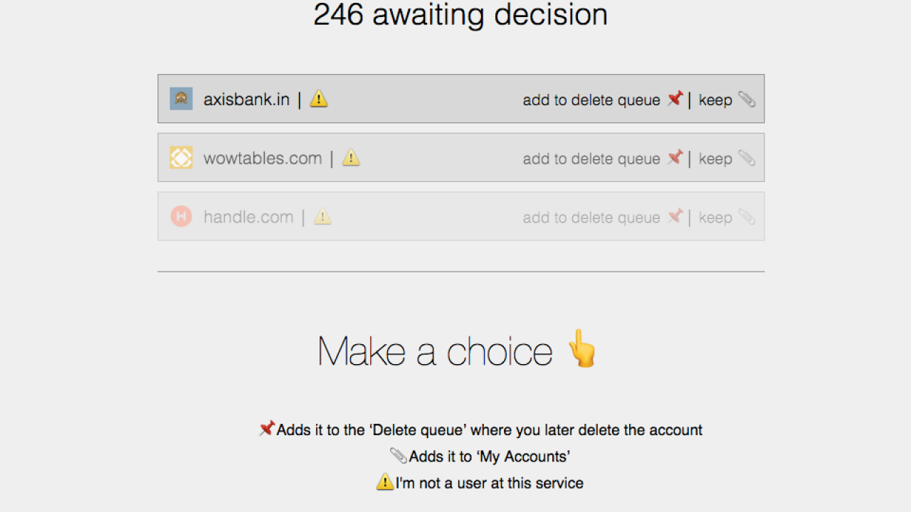 Deseat.me Finds And Helps You Delete Random Accounts You’ve Signed Up For