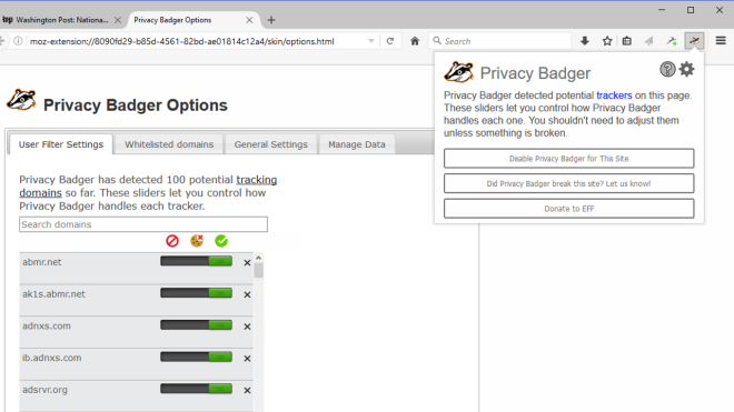 Privacy Badger 2.0 Is A Privacy Protection Powerhouse For The Web