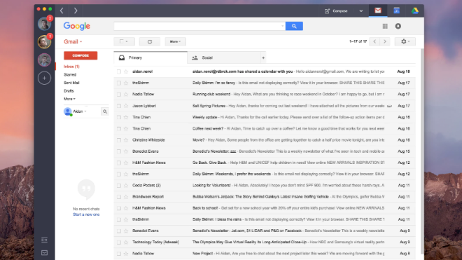 Shift Is A Desktop Email Client That Easily Switches Between Gmail Accounts