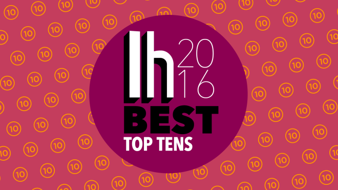 Most Popular Top 10s Of 2016
