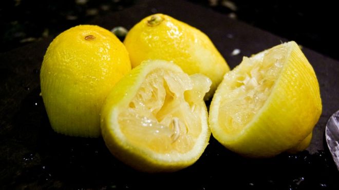Cover Citrus Fruit With A Bit Of Plastic Wrap For Mess-Free Squeezing