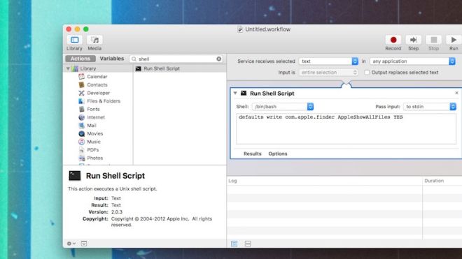 Trigger Any Terminal Command With A Keyboard Shortcut Using Automator