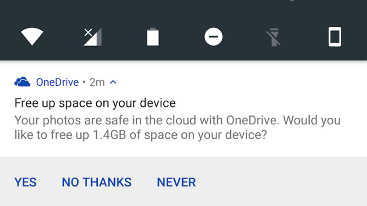 OneDrive’s Latest Beta Frees Up Storage Space On Your Phone With Photo Backups