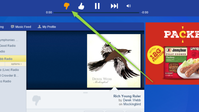 Stick To The Thumbs-Down Button In Pandora To Get A Better Variety Of Music