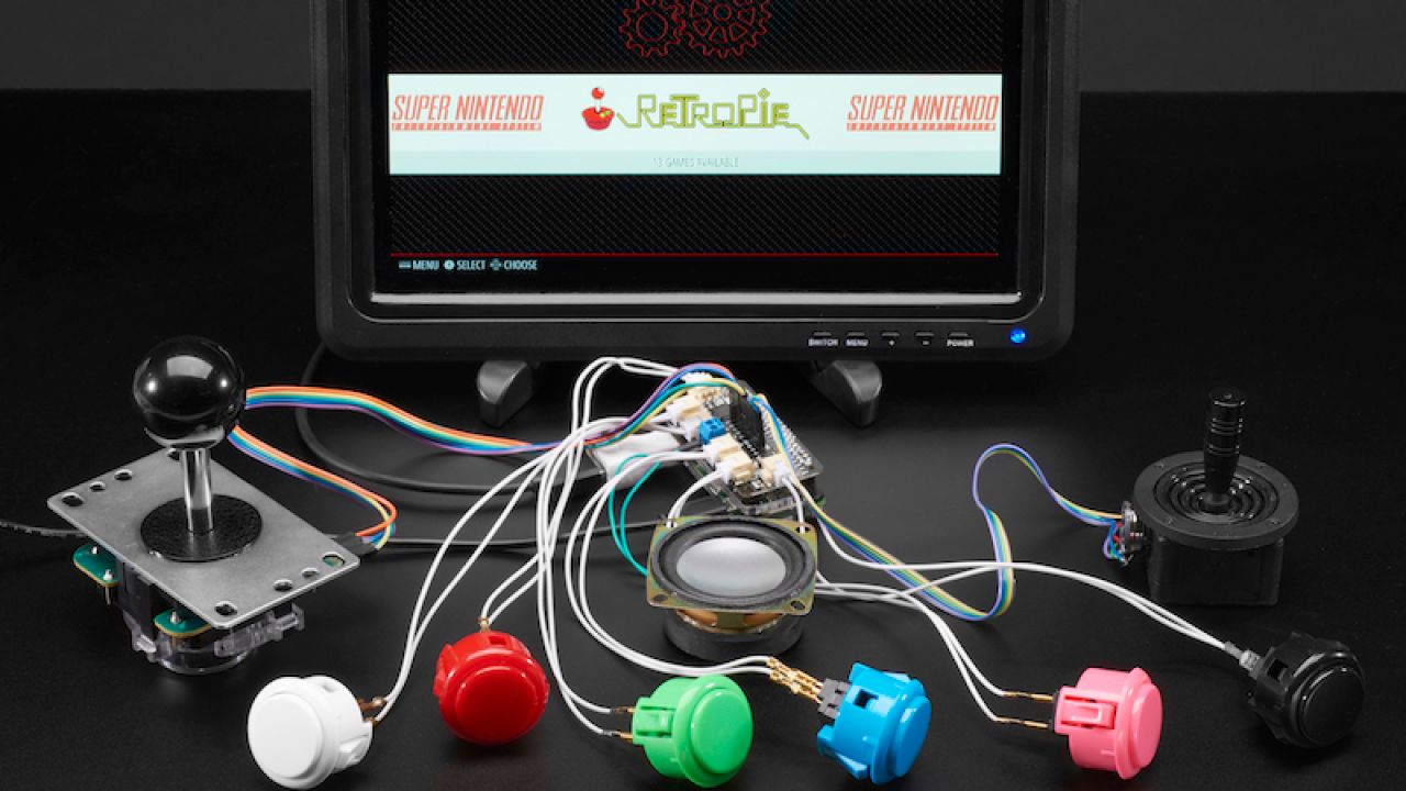 Adafruit’s Arcade Bonnet Simplifies Making Your Own Raspberry Pi Arcade Machine
