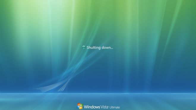 Bye-Bye Windows Vista