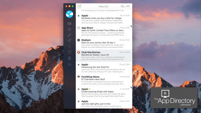 App Directory: The Best Email Client For Mac