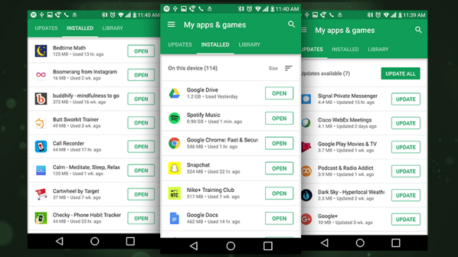 Google Refreshes The Play Store, Making It Easier To Manage Apps