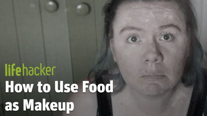 I Tried Using Food As Makeup. It Went Poorly