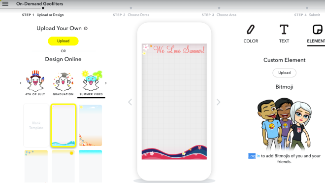 How To Design Your Own Custom Snapchat Geofilters Directly From Your Phone 