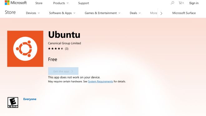 Ubuntu Is In The Windows Store