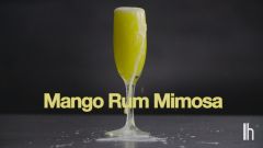 3-Ingredient Happy Hour: Mango Rum Mimosa